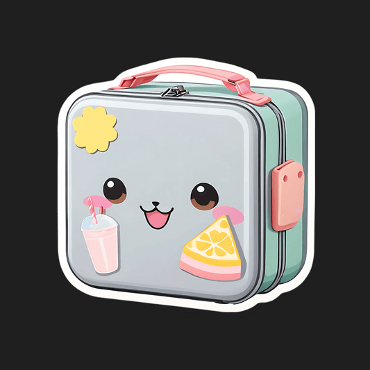 Kawaii Lunchbox - Cute Sticker - Heat Press Transfer
