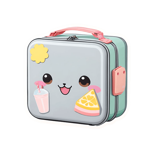 Kawaii Lunchbox - Cute Sticker - Heat Press Transfer