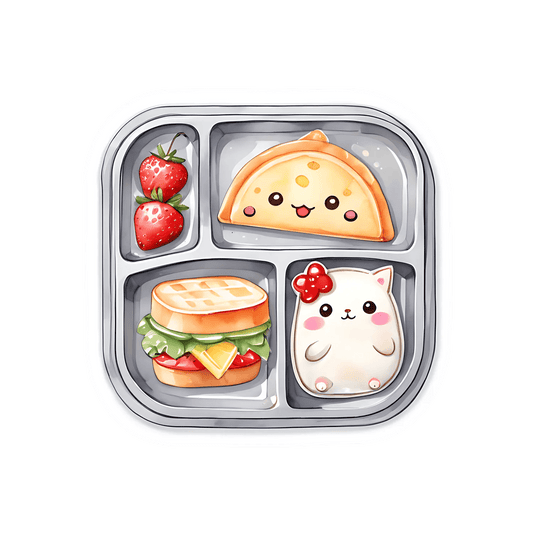 Kawaii Lunchbox - Sticker - Heat Press Transfer