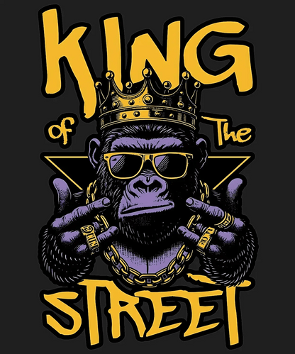 King of the Street - DTF Ready to Press - Heat Press Transfer