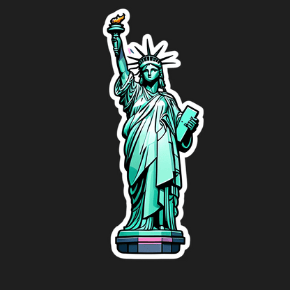 Liberty Artwork - UV DTF Sticker - Heat Press Transfer