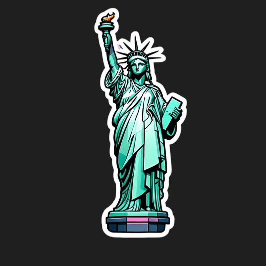 Liberty Artwork - UV DTF Sticker - Heat Press Transfer
