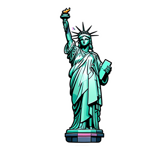 Liberty Artwork - UV DTF Sticker - Heat Press Transfer