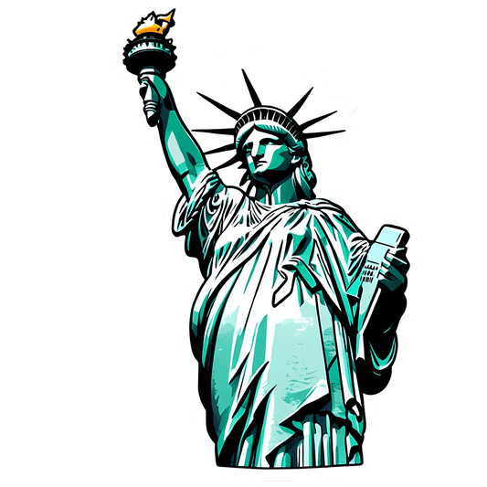 Liberty Icon - Sticker - Heat Press Transfer