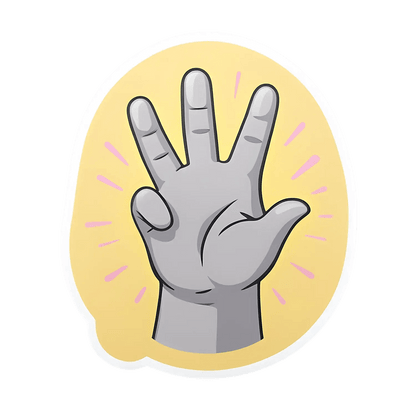 Live Long Spock - Sticker - Heat Press Transfer