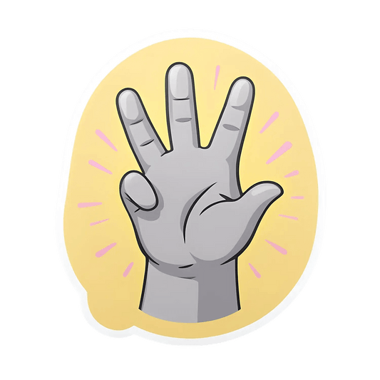 Live Long Spock - Sticker - Heat Press Transfer