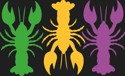 Lobster Trio Colors - DTF Ready to Press - Heat Press Transfer
