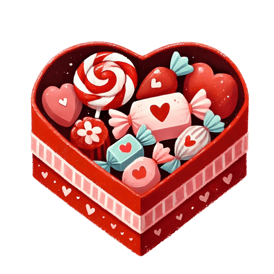 Love Candy Box Design | DTF Center - Heat Press Transfer
