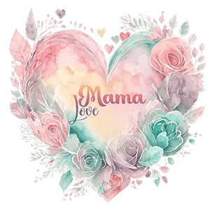 Love Mama - Heat Press Transfer