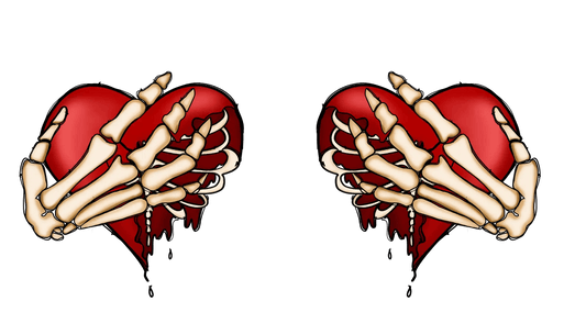 Love Me Valentine's Day Heart Design - DTF Ready To Press - Heat Press Transfer