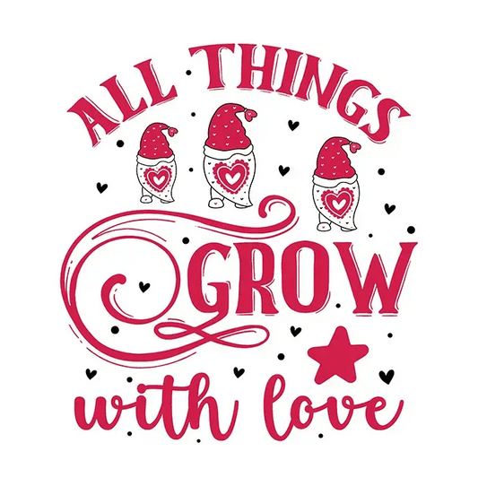 Love Quotes: Valentine’s Day DTF Gang Sheet 22"x60" Premade DTF Gang Sheet - Heat Press Transfer