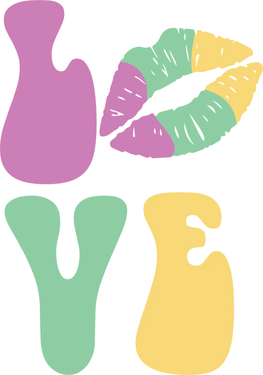 Love Vibes - DTF Ready to Press - Heat Press Transfer