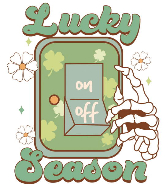 Lucky Season Design - DTF Ready To Press - Heat Press Transfer