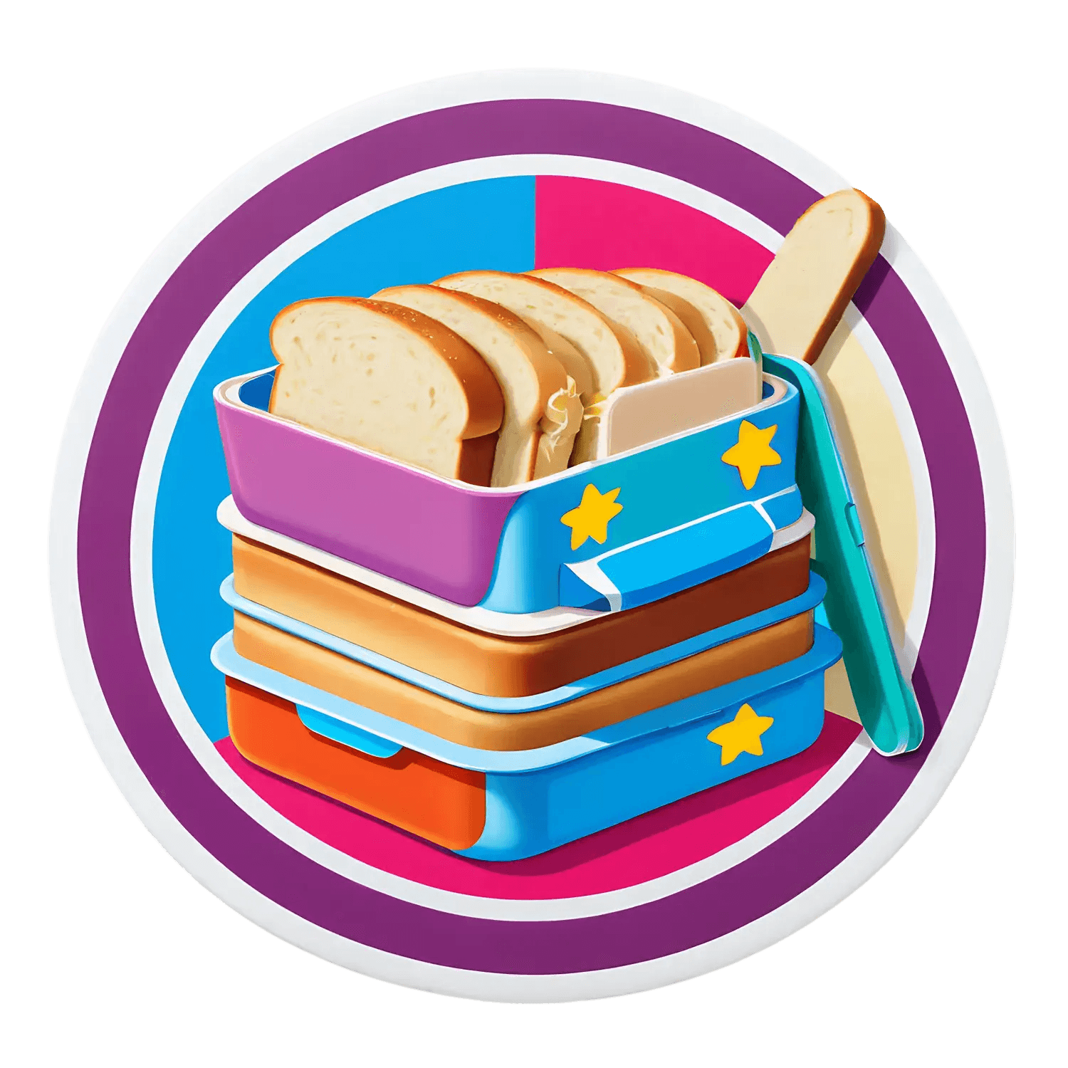 Lunchbox Essentials - Sticker - Heat Press Transfer