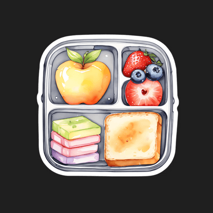 Lunchbox Delight - Sticker - Heat Press Transfer