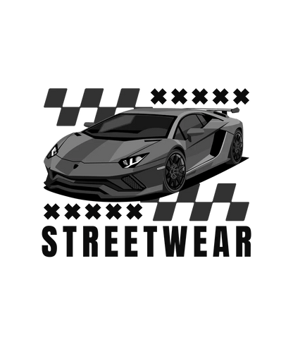 Luxury Car Style - DTF Ready to Press - Heat Press Transfer