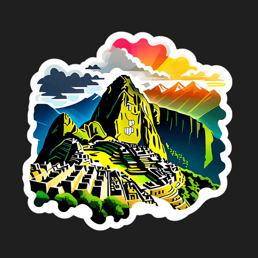 Machu Picchu - Sticker - Heat Press Transfer