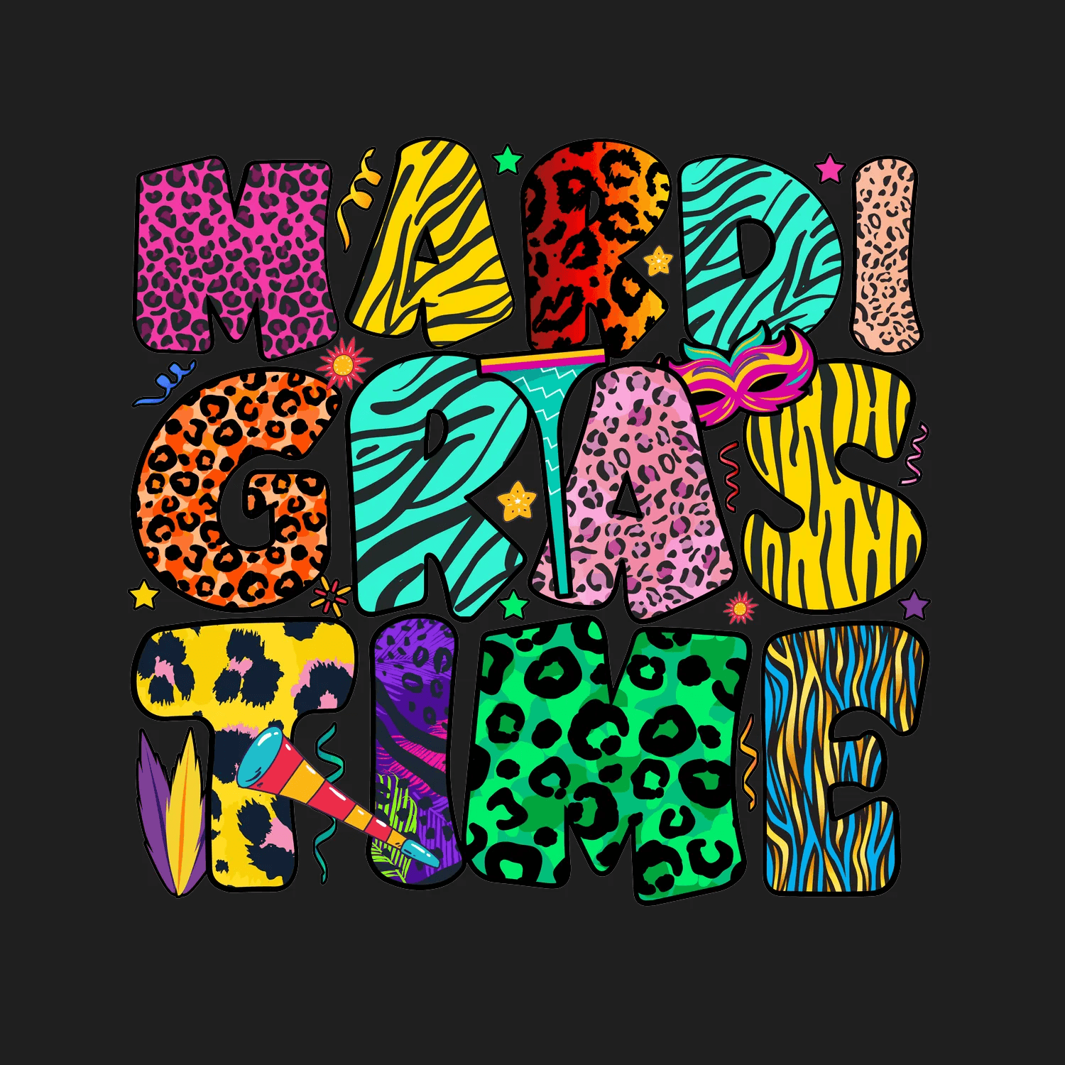 Magic Vibes - DTF Ready to Press - Heat Press Transfer