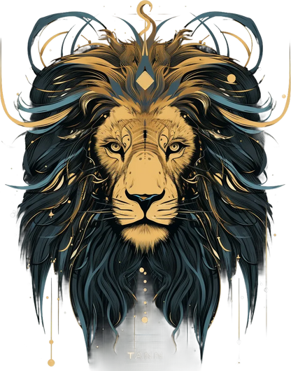 Majestic Lion Art - DTF Ready to Press - Heat Press Transfer