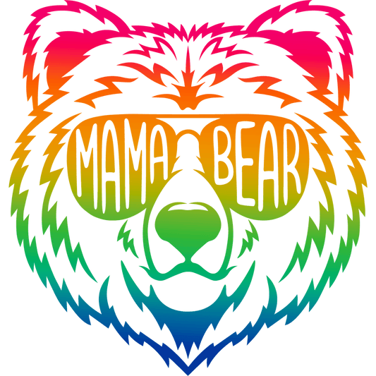 Mama Bear Design - DTF Ready To Press - Heat Press Transfer