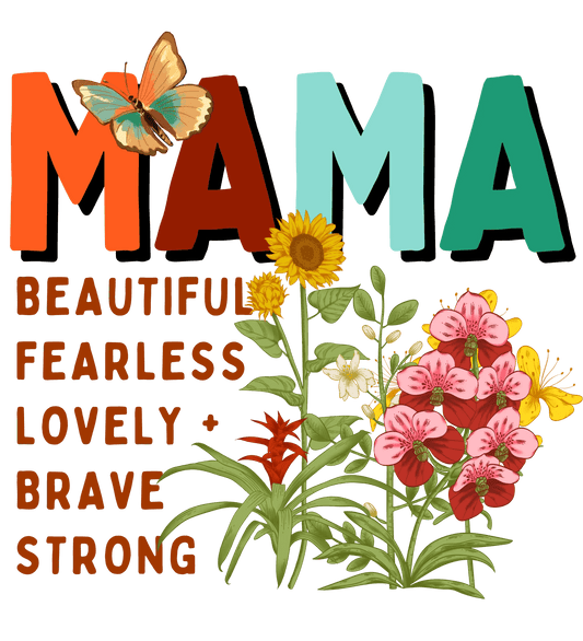 Mama Life Design - DTF Ready To Press - Heat Press Transfer