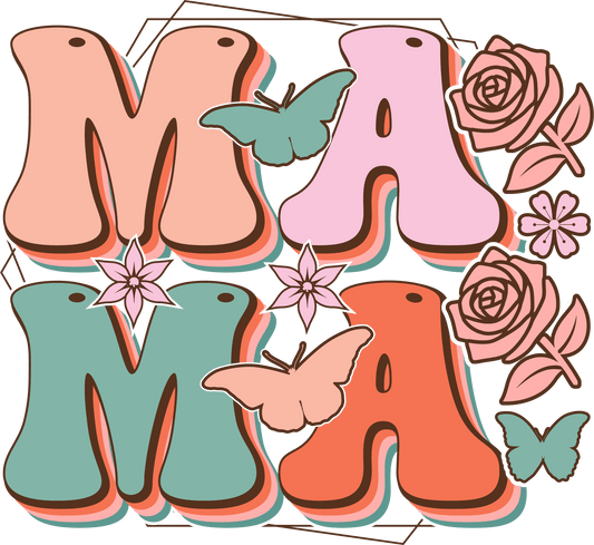 Mama Mode Design - DTF Ready To Press - Heat Press Transfer