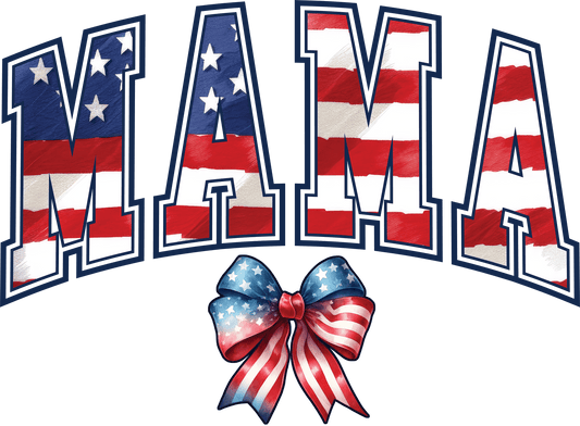 American Mama Design DTF - Ready to Press (V6) | Heat Press Transfer - Heat Press Transfer