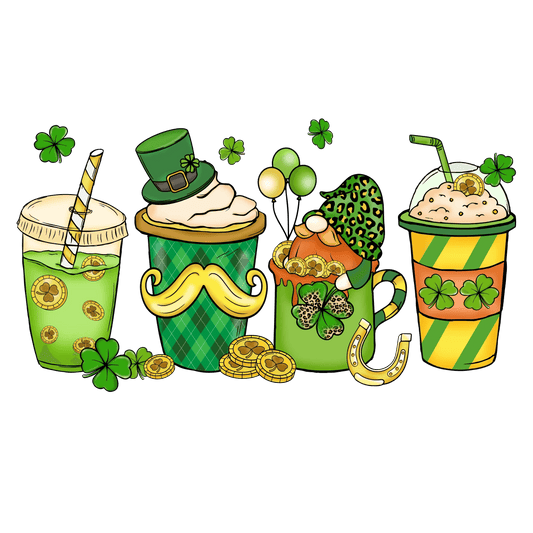 March 17th Patrick's Day Design - DTF Ready To Press - Heat Press Transfer