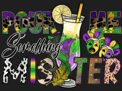 Mardi Gras Magic - DTF Ready to Press - Heat Press Transfer