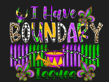 Mardi Gras Magic - DTF Ready to Press - Heat Press Transfer