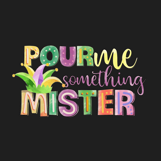 Mardi Gras Magic - DTF Ready to Press - Heat Press Transfer