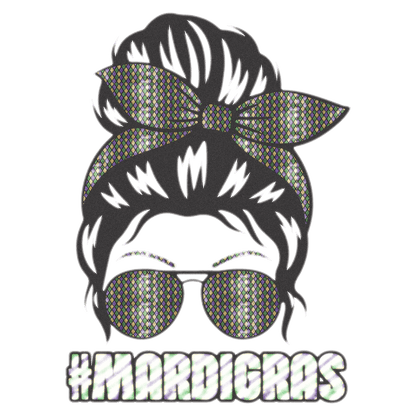 Mardi Gras Magic - DTF Ready to Press - Heat Press Transfer
