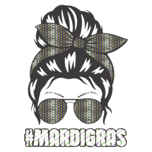 Mardi Gras Magic - DTF Ready to Press - Heat Press Transfer