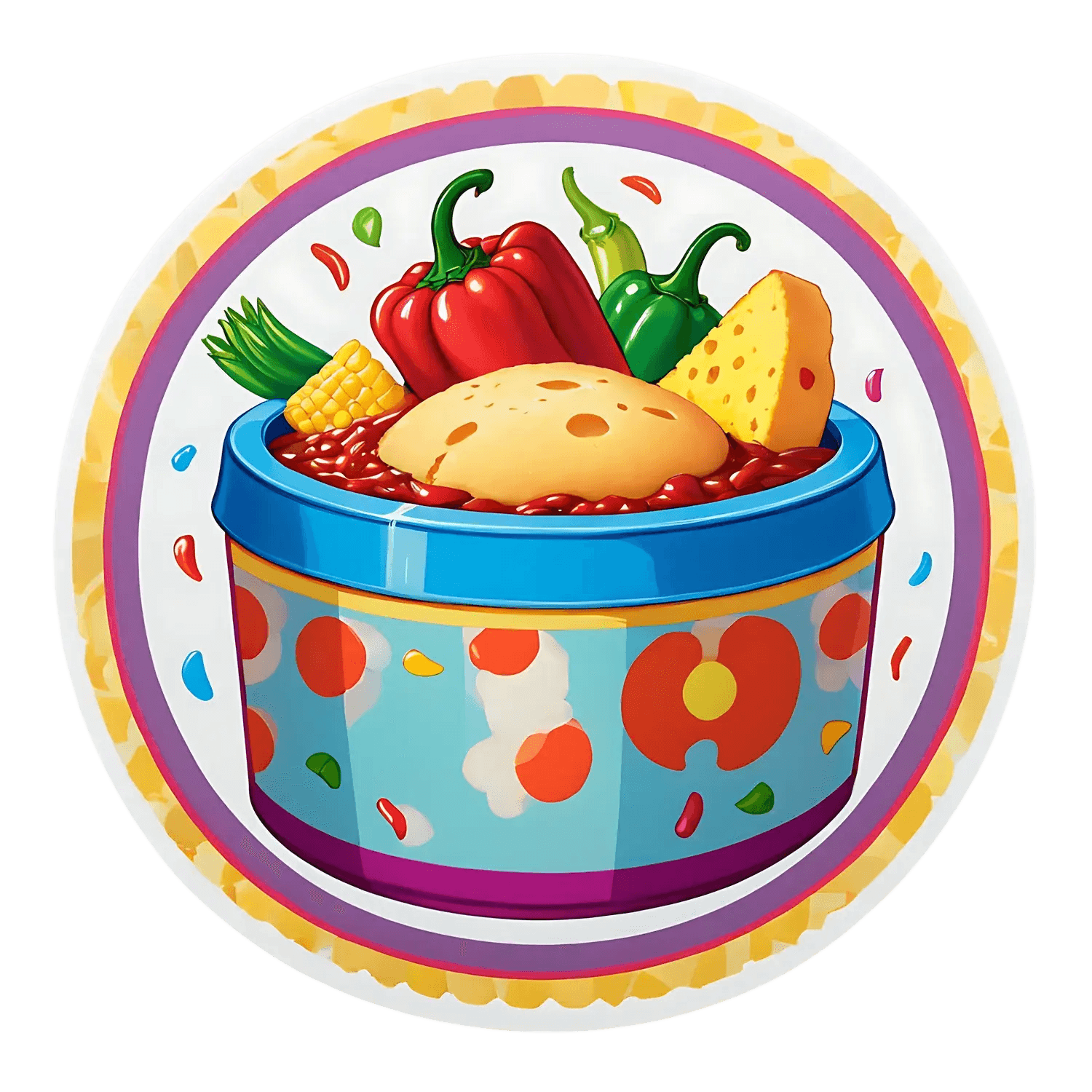 Mexican Fiesta - Sticker - Heat Press Transfer