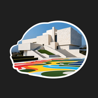 Modern Art Museum - UV Sticker - Heat Press Transfer
