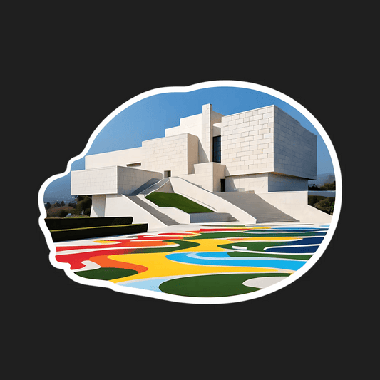 Modern Art Museum - UV Sticker - Heat Press Transfer
