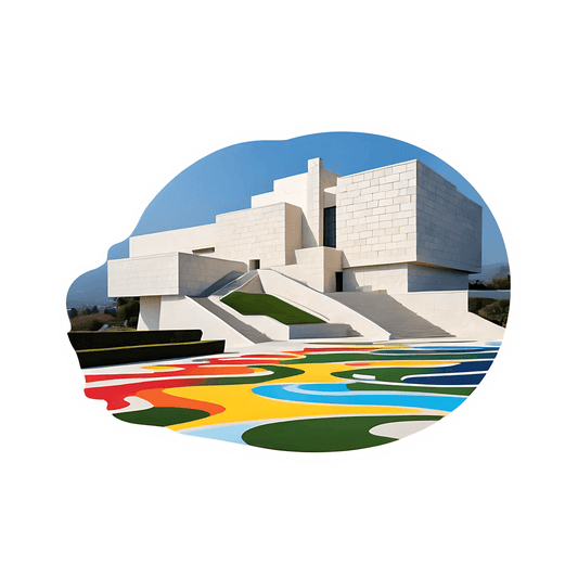 Modern Art Museum - UV Sticker - Heat Press Transfer