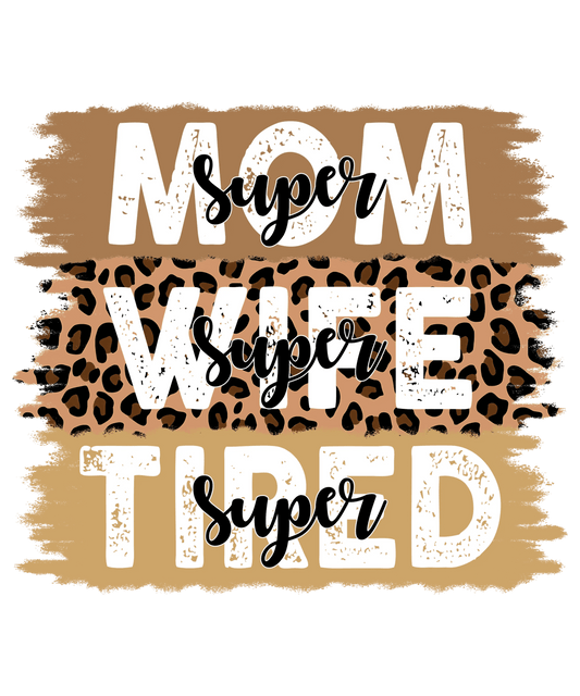 Mom Life Design - DTF Ready To Press - Heat Press Transfer