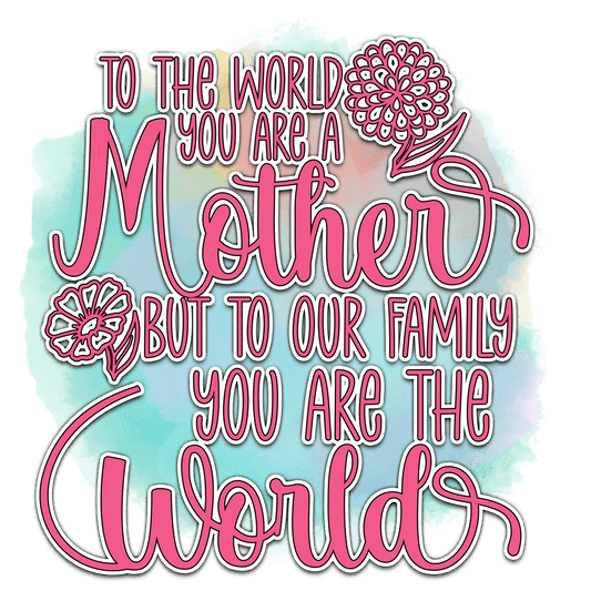 Mom Mood Design - DTF Ready To Press - Heat Press Transfer
