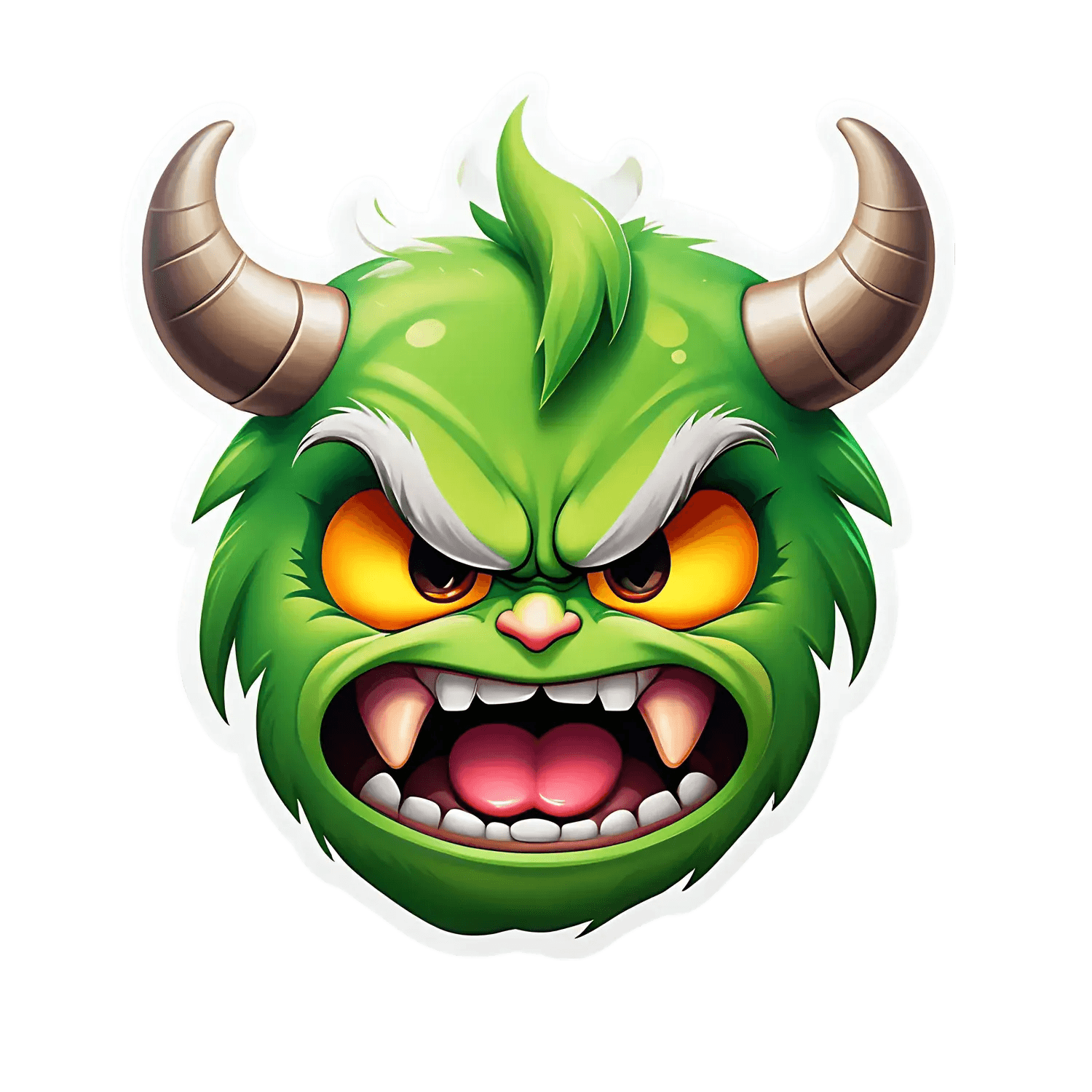 Monster Decal - Durable Sticker - Heat Press Transfer