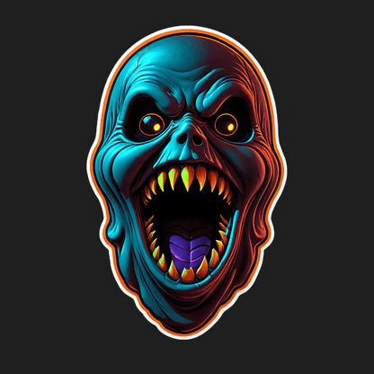Monster UV Sticker - Durable and Vibrant - Heat Press Transfer