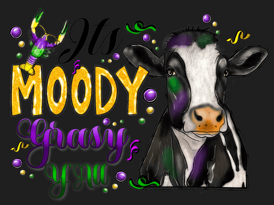 Moody Grassy You - DTF Ready to Press - Heat Press Transfer