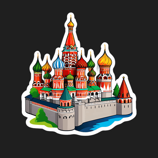 Moscow Cathedral - Sticker - Heat Press Transfer