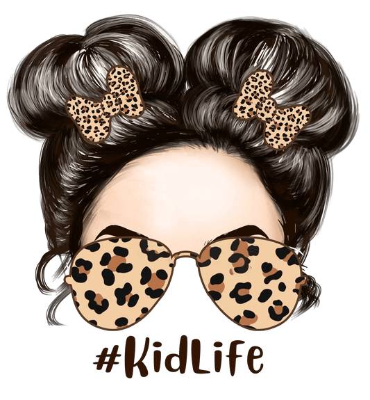 Mothers Day Kidlife Design - DTF Ready To Press - Heat Press Transfer