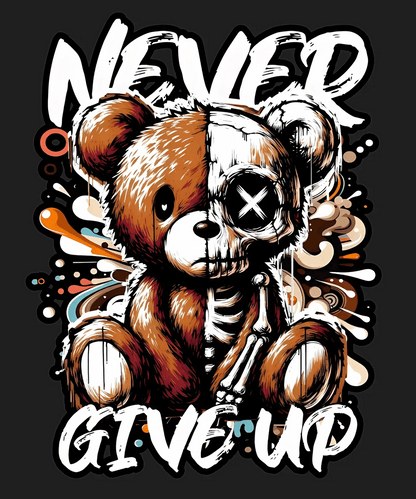 Motivational Bear - DTF Ready to Press - Heat Press Transfer
