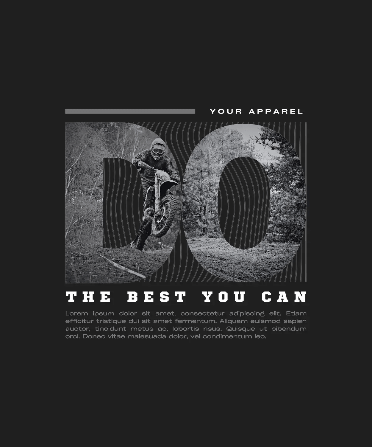 Motocross Magic - DTF Ready to Press - Heat Press Transfer