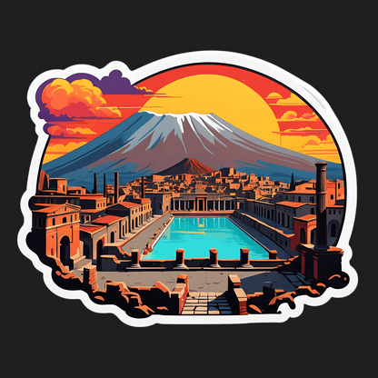 Mount Fuji Sunset - Sticker - Heat Press Transfer