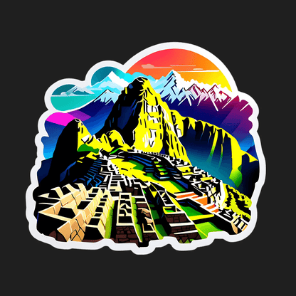Mountain Adventure - Durable UV Sticker - Heat Press Transfer