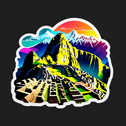 Mountain Adventure - Durable UV Sticker - Heat Press Transfer