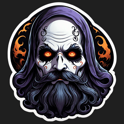 Mystical Wizard - Vinyl Sticker - Heat Press Transfer
